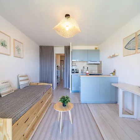 Vue Spectaculaire, Beau T3, 6 Pers, Piscine Parking * 생 망드리에 쉬르 메르