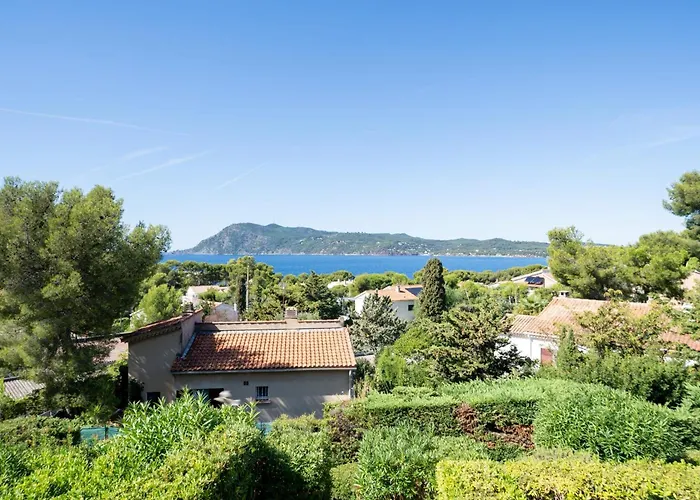 Vue Spectaculaire, Beau T3, 6 Pers, Piscine Parking Tatil Evi