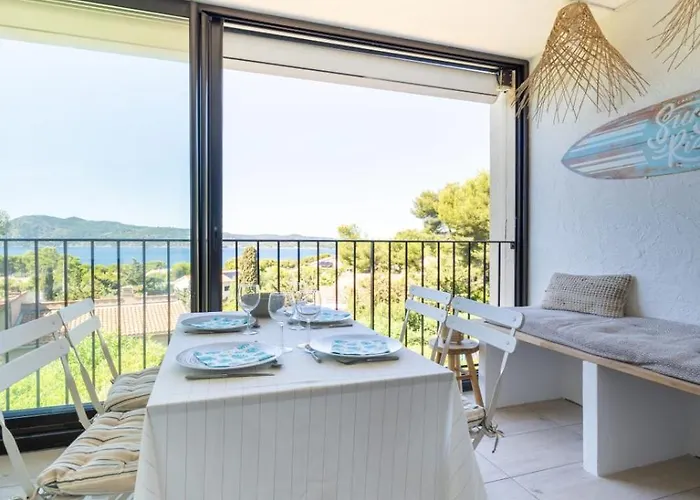 Vue Spectaculaire, Beau T3, 6 Pers, Piscine Parking