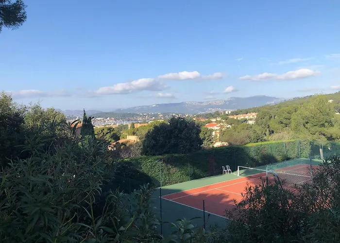 Vue Spectaculaire, Beau T3, 6 Pers, Piscine Parking Tatil Evi *