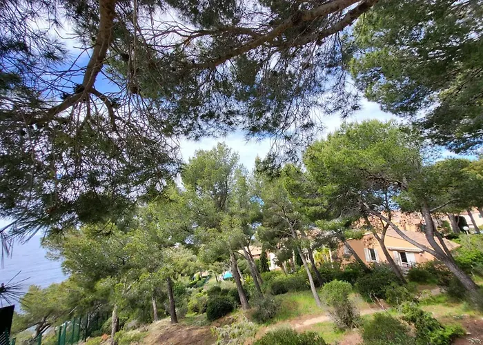 Vue Spectaculaire, Beau T3, 6 Pers, Piscine Parking Tatil Evi Saint-Mandrier-sur-Mer